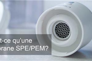 Qu'est-ce qu'une membrane SPE / PEM ?
